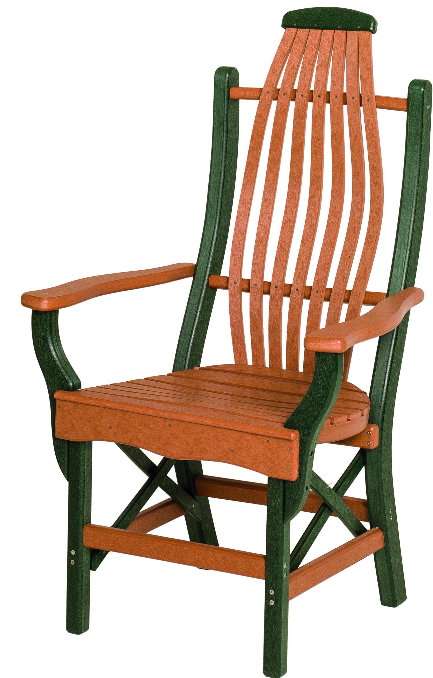 Bentwood Recycled Poly Outdoor Arm Chair